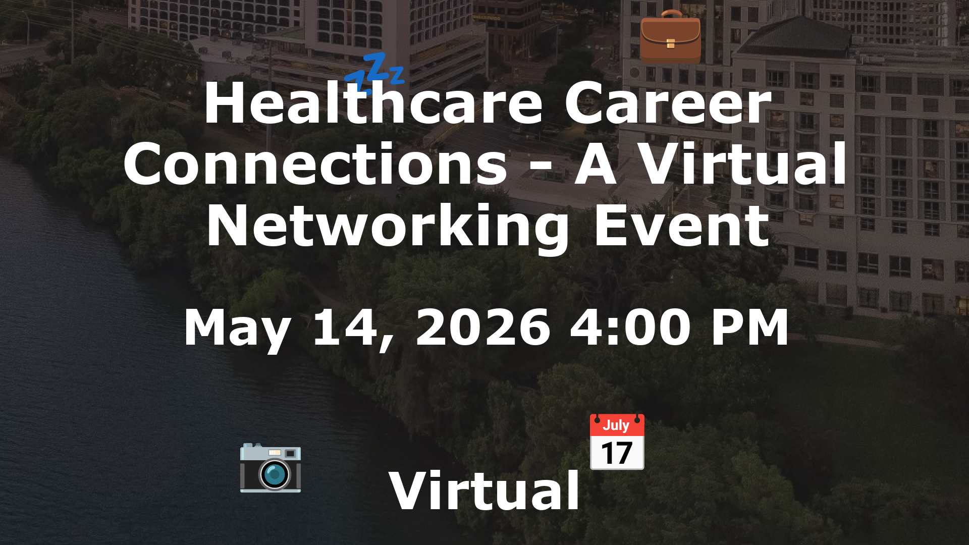 Healthcare Career Connections - A Virtual Networking Event event image